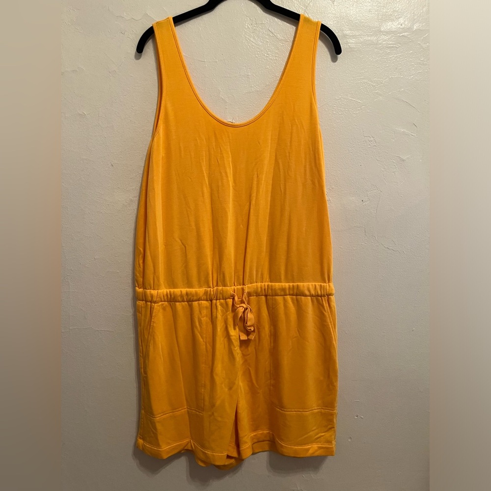 Lou & Grey for LOFT Signaturesoft Drawstring Romper | L